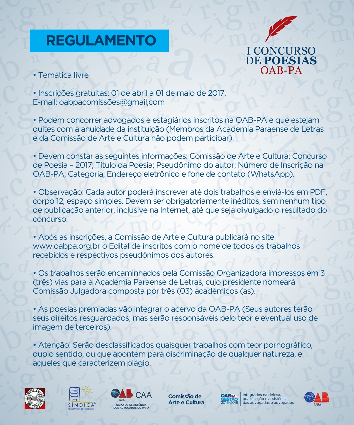 Concurso de Poesias 2