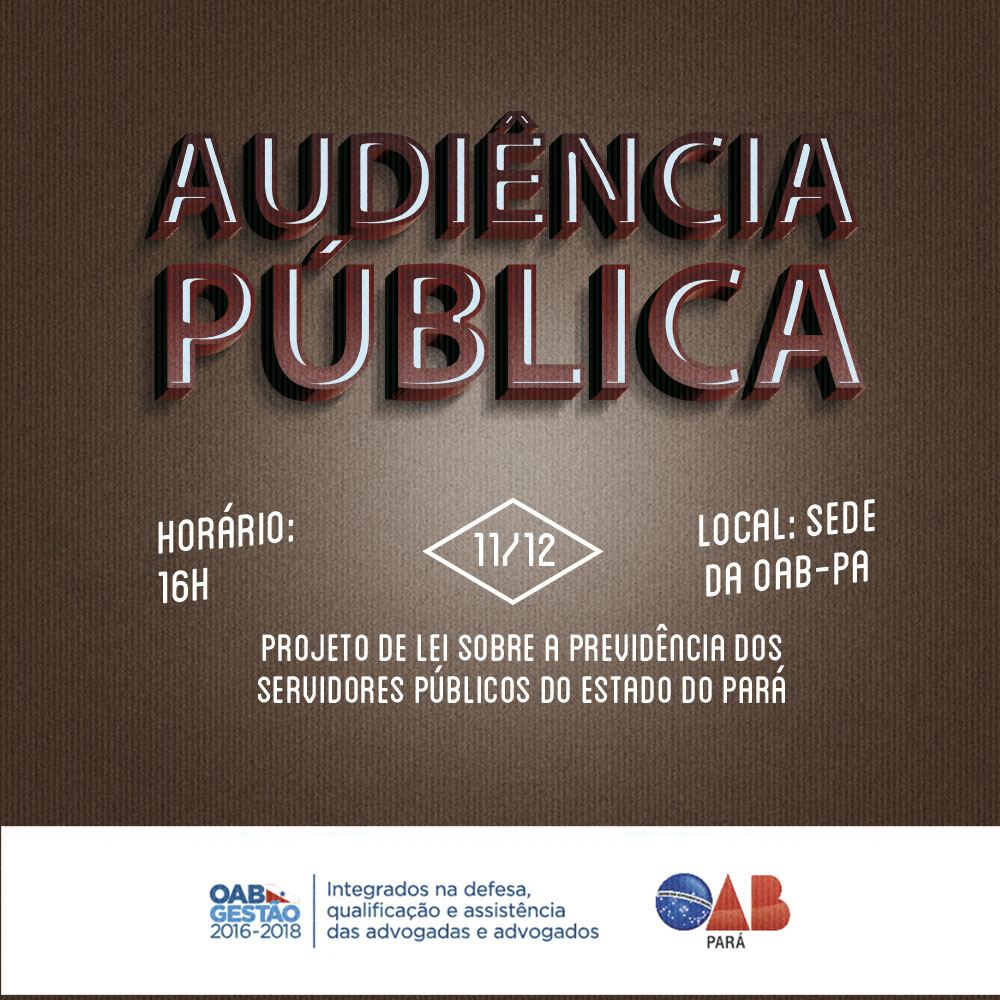 Audiencia Publica OAB