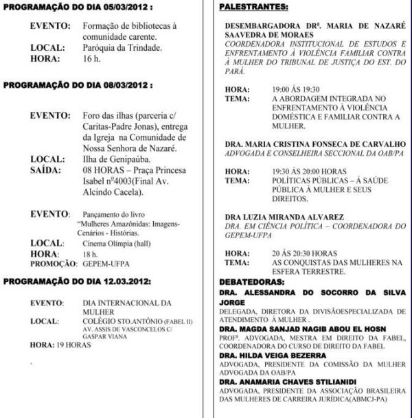 programao